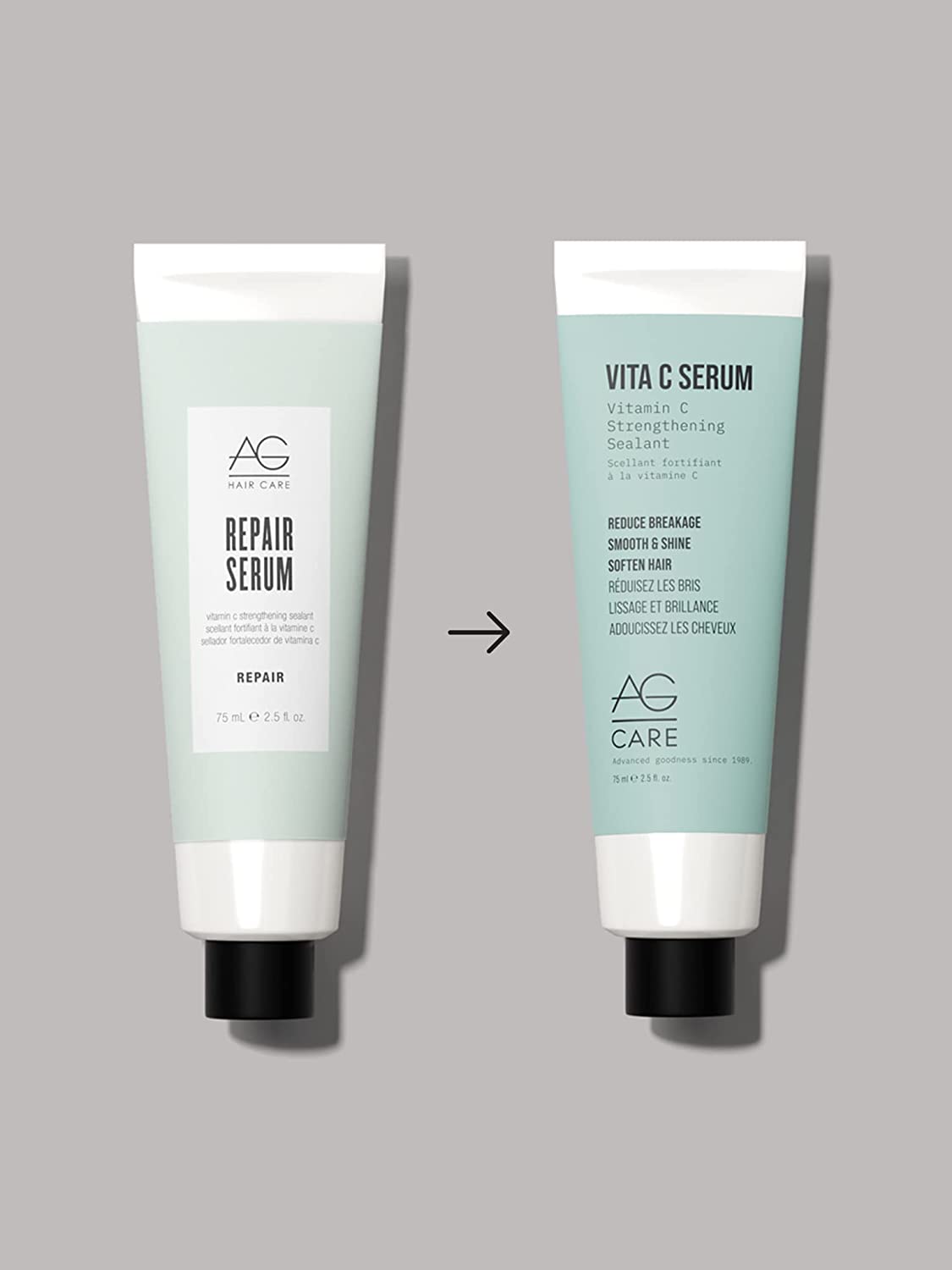 AG Care Repair Serum Vitamin C Strengthening Sealant, 2.5 Fl Oz