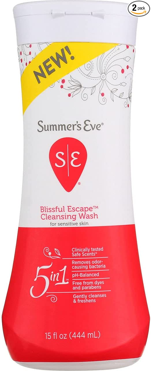 Summer's Eve Blissful Escape Cleansing Wash, 15 Ounce (Pack of 2)