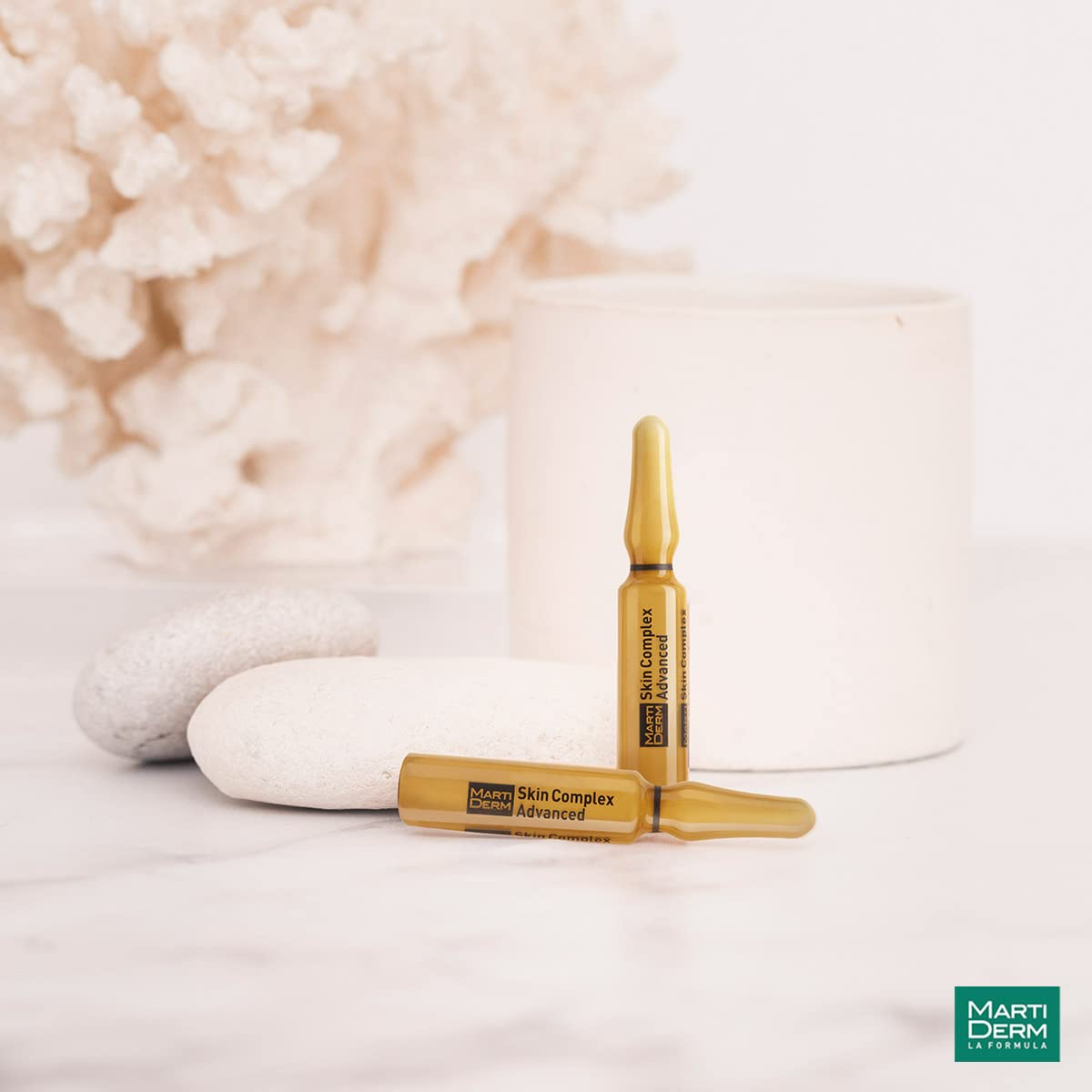 Martiderm Skin Complex Advanced 30 ampoules. Chrono-aging control. Nourishes & restores.