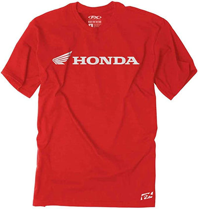 Factory Effex 'Honda' Horizontal T-Shirt - Red