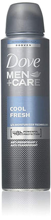 Men + Care Cool Fresh Spray Deodorant & Anti-Perspirant 150ml / 5.07 Oz International Version (Set of 6)