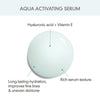 [Rovectin] Aqua Activating Serum - Anti-Aging Moisturizing Serum with Hyaluronic Acid for Hydration and Niacinamide (1.2 fl.oz, 35 ml)