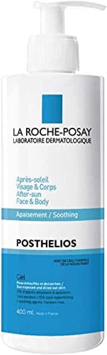 La Roche-Posay Posthelios - Gel Emolliente Lenitivo Doposole Viso E Corpo, 400ml