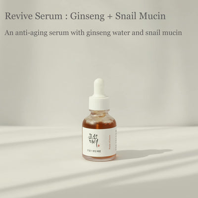 [Beauty of Joseon] Revive Serum : Ginseng+Snail Mucin (30ml, 1 fl.oz.)