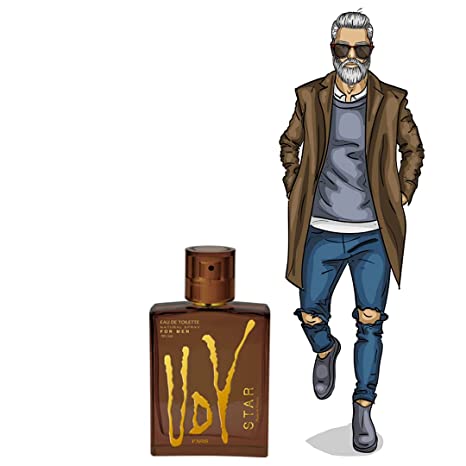 Udv Star for Men Eau De Toilette Spray 3.4 Ounce