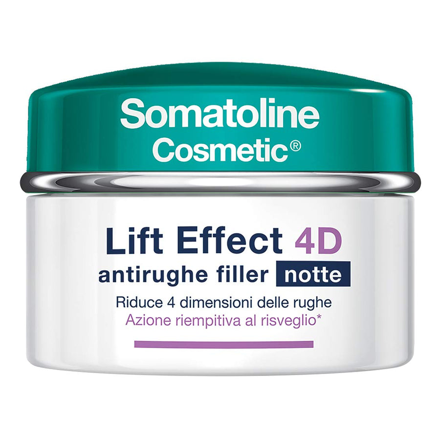 Somatoline Cosmetic Anti-wrinkles Lift Effect Facial Night Cream Filler 4D 50ml