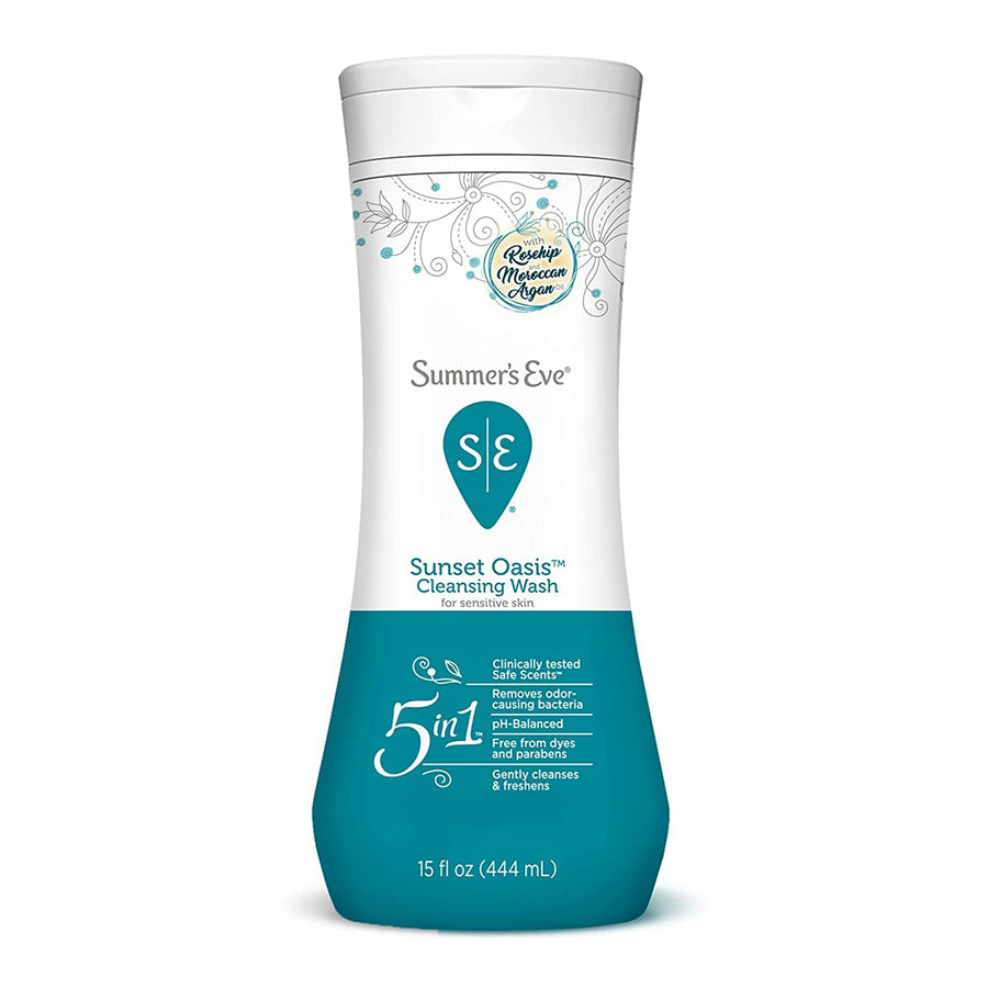 Summer's Eve Cleansing Wash, Sunset Oasis, 15 Fl Oz