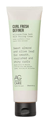 AG Care Curl Fresh Definer Silicone-Free Soft-Hold Styling Cream, 6 Fl Oz