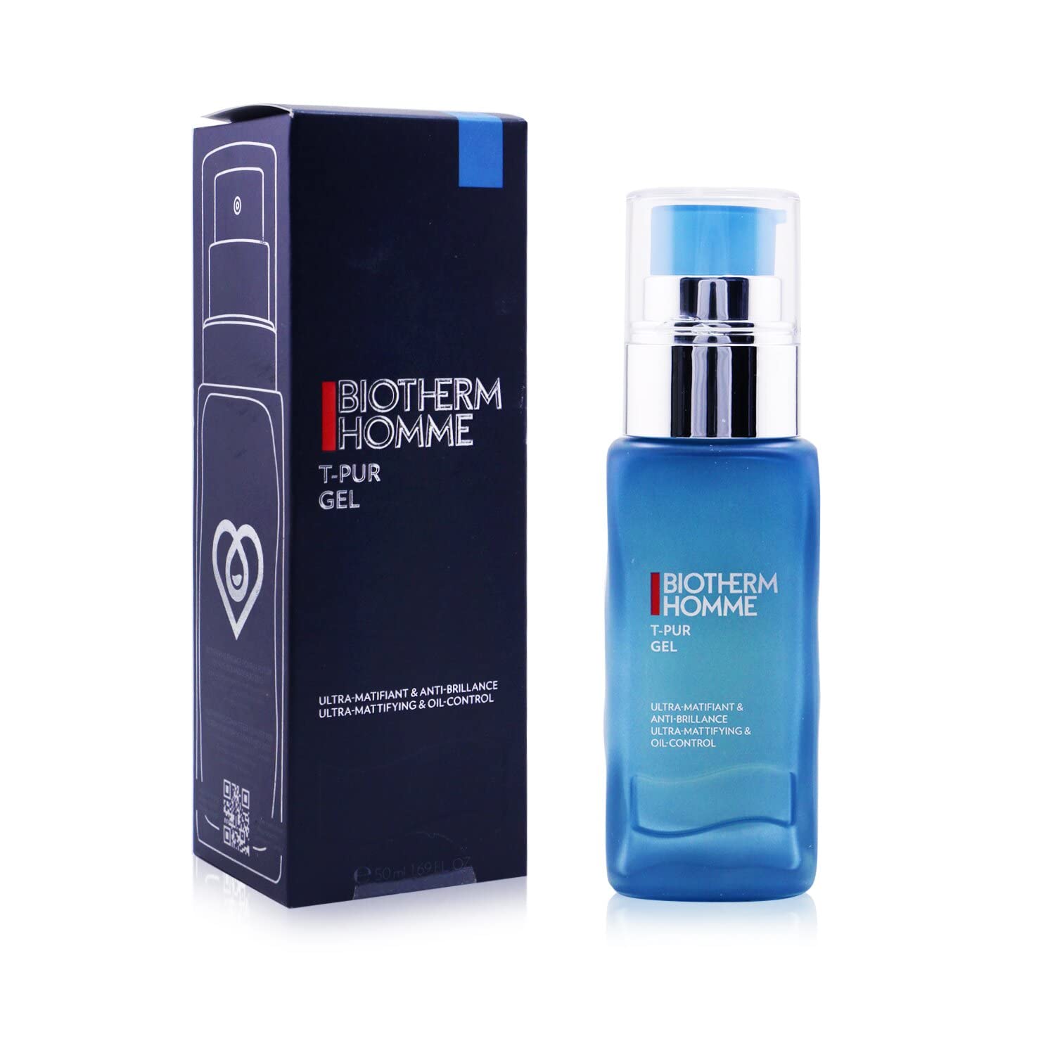 Biotherm Homme T-Pur Ultra-Mattifying & Oil-Control Gel for Men, 1.7 O -  Fulfillment Center