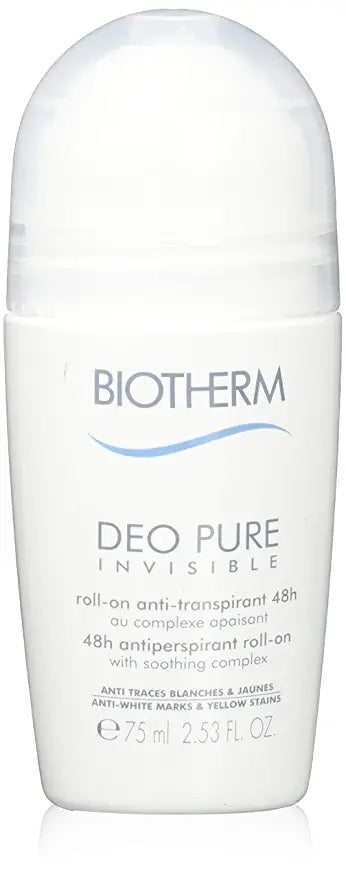 Biotherm Deo Pure Roll-On, Fresh, 2.53 Oz - Fulfillment Center
