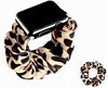 Elastic Scrunchie Apple Watch Band - Leopard