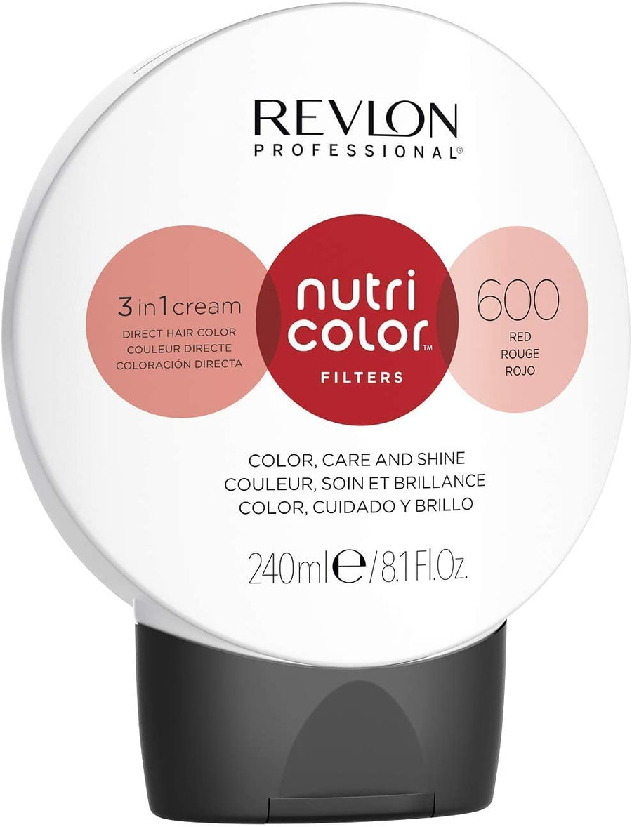 Revlon Nutri Color Filters 600 Red, 240 ml