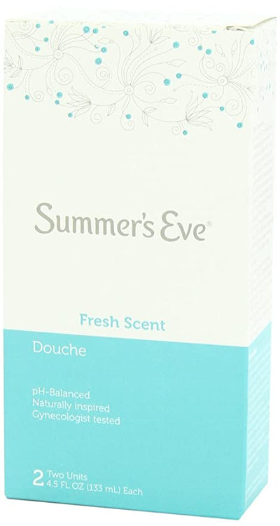 Summer's Eve Douche, Fresh Scent, 4.5 fluid ounces each (2-Units)