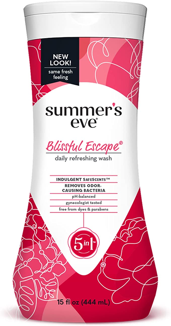 Summer’s Eve Blissful Escape Daily Refreshing Feminine Wash, pH balanced, 15 fl oz