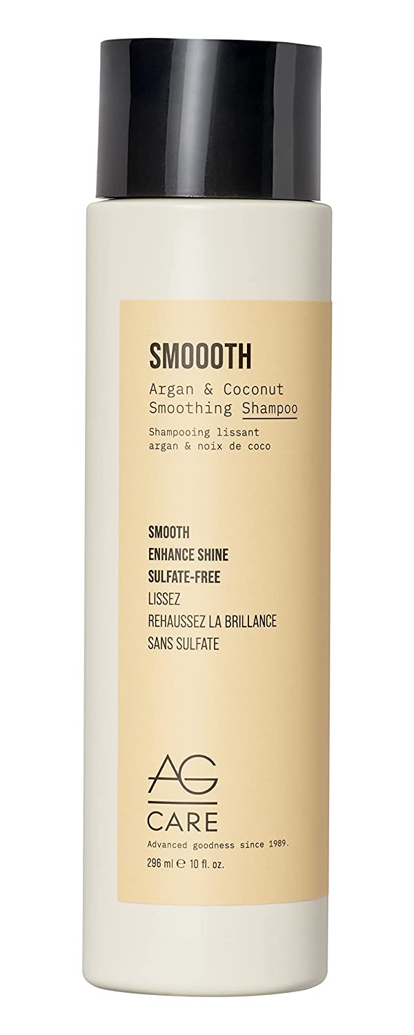 AG Care Smoooth Coconut Smoothing Shampoo, 10 Fl Oz