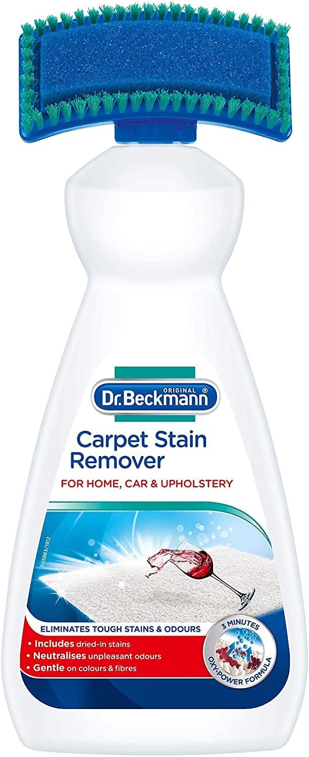 Dr. Beckmann Carpet Stain remover with cleaning applicator/brush -650m -  Fulfillment Center