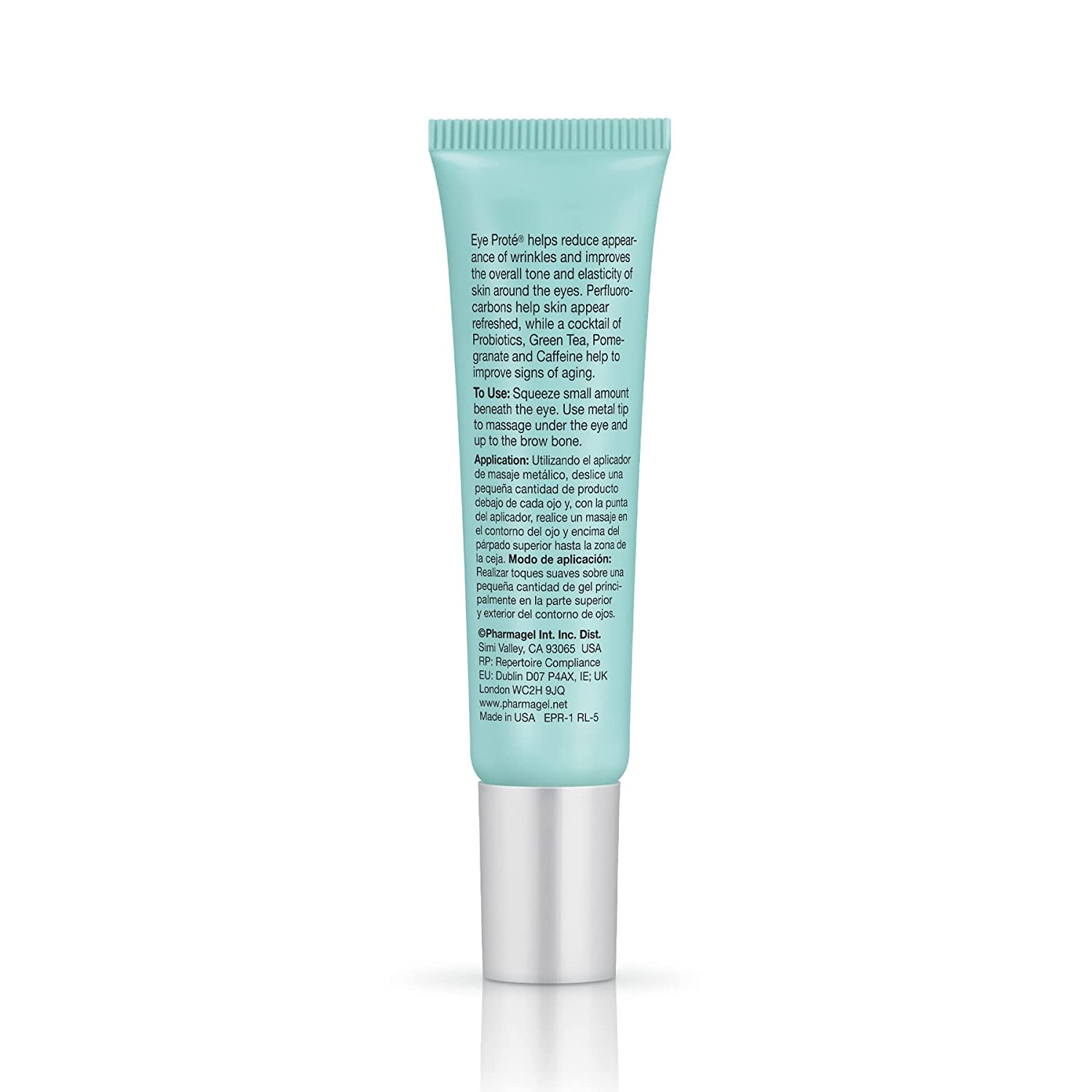 Pharmagel Eye Prote Eye Crème | Anti Wrinkle Moisturizing Eye Cream for Dark Circles and Puffiness | Anti Aging Eye Cream & Under Eye Bags Treatment - 0.5 fl. oz.