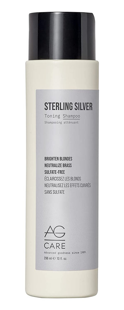 AG Care Sterling Silver Toning Shampoo, 10 Fl Oz