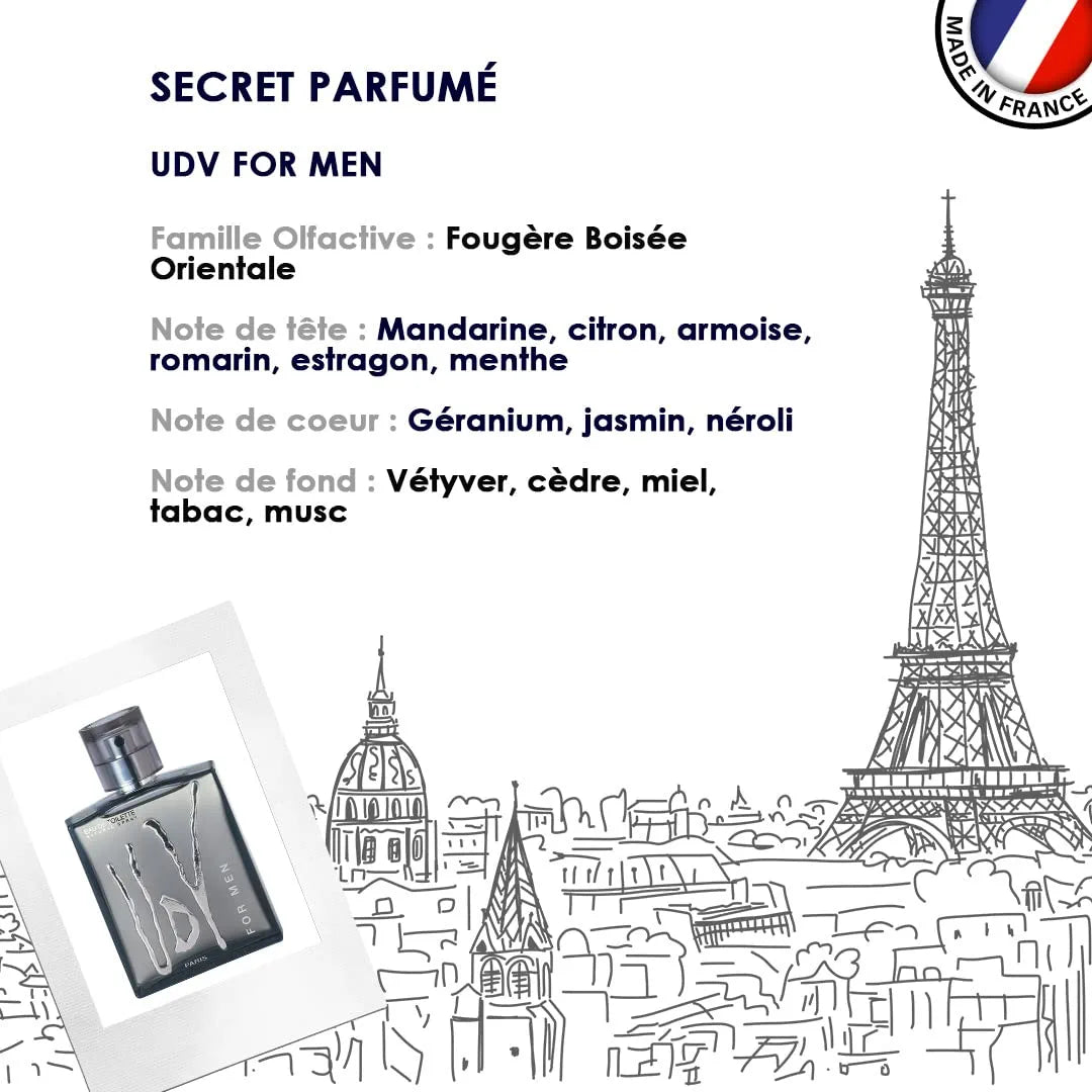 Ulric De Varens For Men Eau De Toilette 60ml by Ulric de Varens