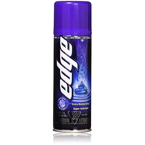 Edge (New) Gel Ex Moist Size 7oz, Pack of 3