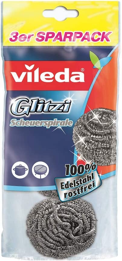 Vileda Pack of 2 Spiral Scourers