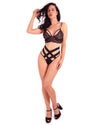 Bobbie Strappy Panty Bottom - Black