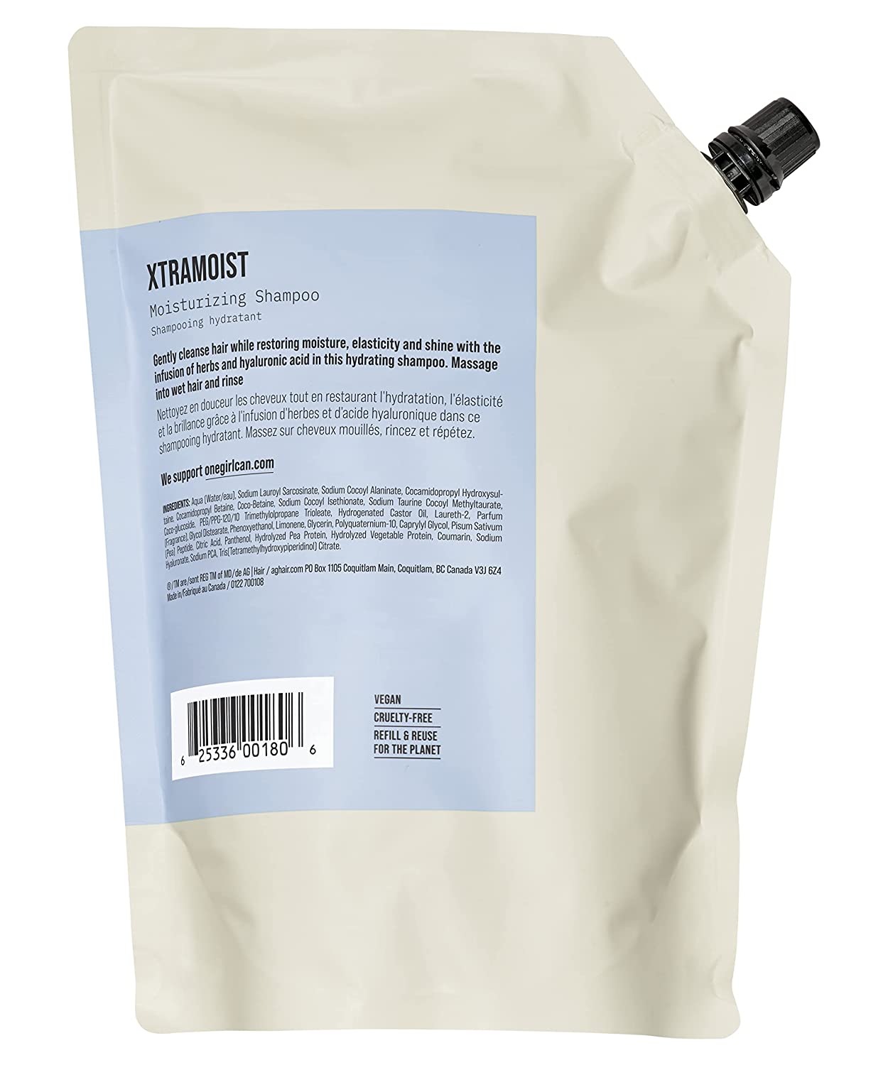 AG Care Xtramoist Moisturizing Shampoo, 33.8 Fl Oz