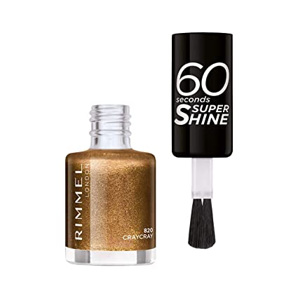 Rimmel 60 Seconds Super Shine Nail Polish - 820 Craycray