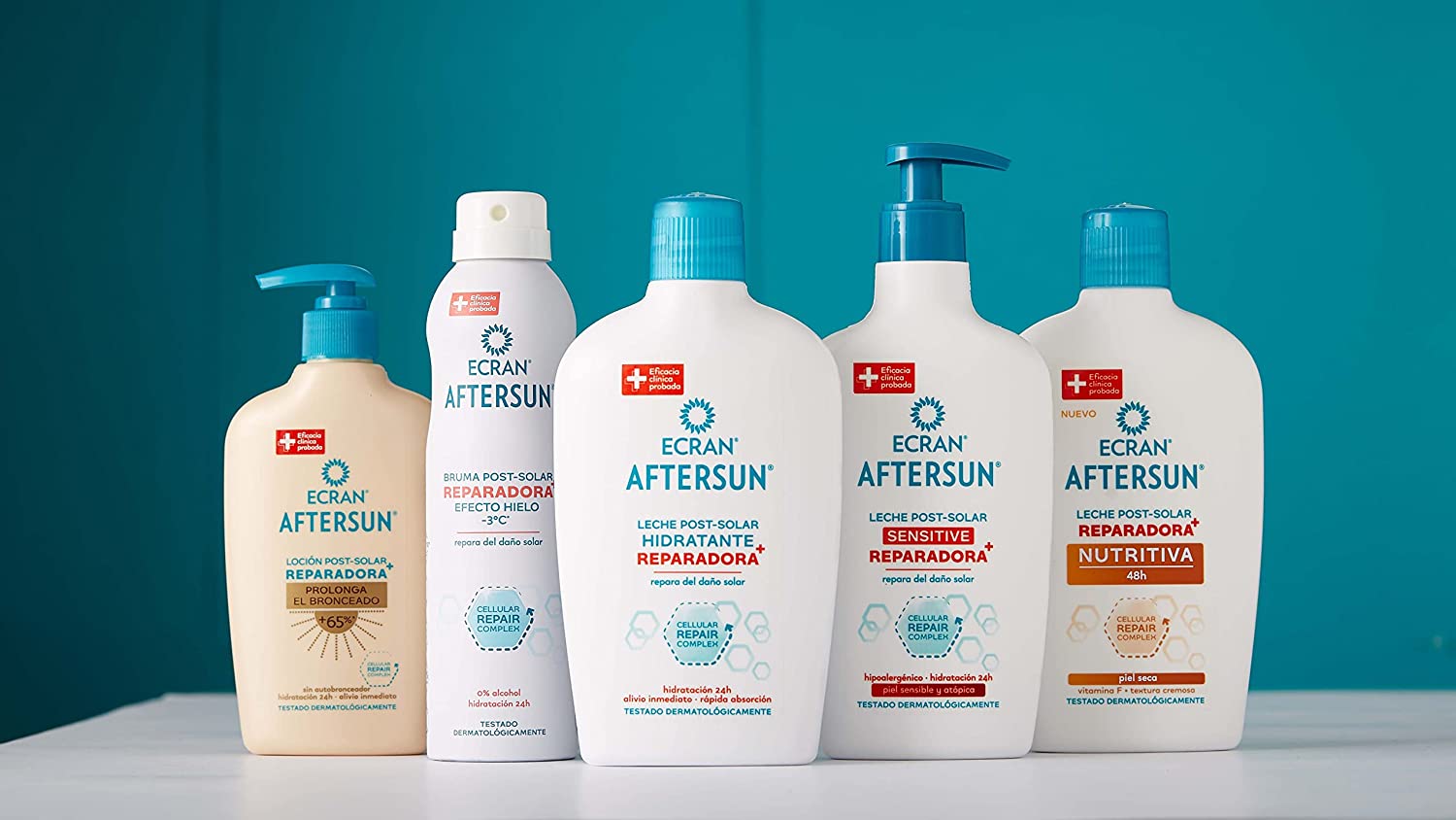 Ecran Aftersun Leche Hidratante Reparadora 24H 400 ml