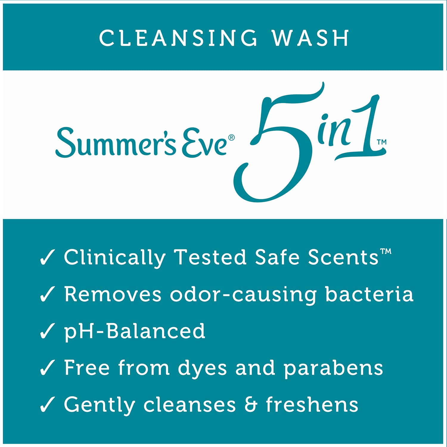 Summer's Eve Cleansing Wash, Sunset Oasis, 15 Fl Oz