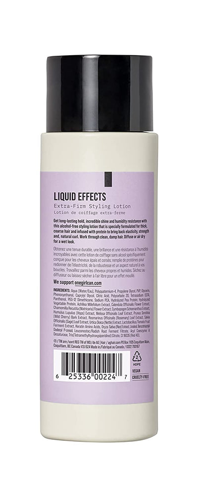 AG Care Liquid Effects Extra-Firm Styling Lotion, 8 Fl Oz