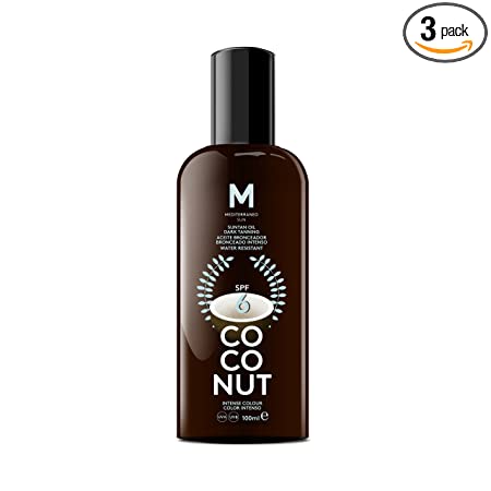 Coconut Suntan Oil Dark Tanning Spf6 100 ml