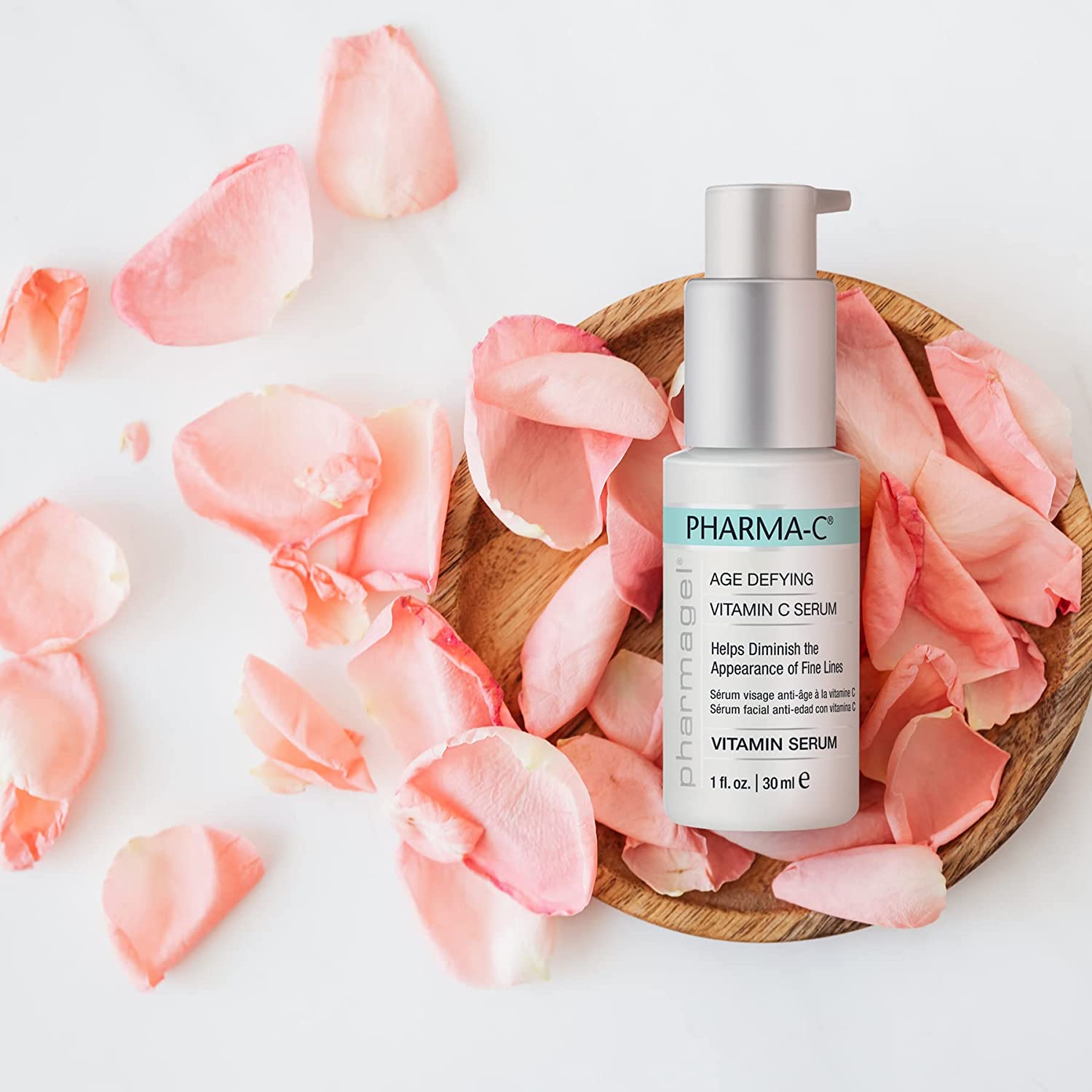 Pharmagel Pharma-C Vitamin Serum | Age Defying Facial Serum | Anti-Wrinkle Face Serum | Age Spot Remover for Face - 1 oz