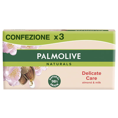 SOAP PALMOLIVE DELICATE CARE WITH ALMOND MILK 3X90G - 3 X 90G by Palmolive