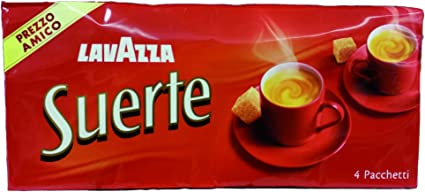 CAFFE LAVAZZA 4X250 SUERTE BIPACK