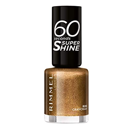 Rimmel 60 Seconds Super Shine Nail Polish - 820 Craycray