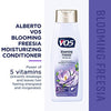 Alberto VO5 Herbal Escapes Free Me Moisturizing Conditioner for Unisex Ounce, Blue, freesia, 12.5 Fl Oz