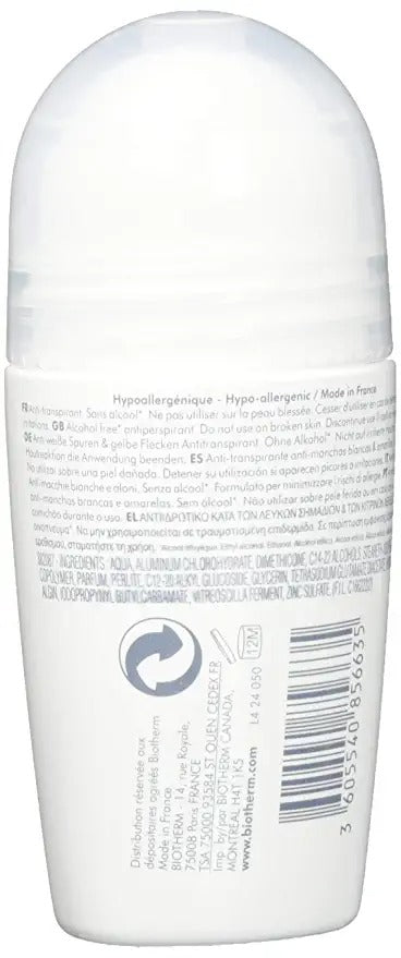 Biotherm Deo Pure Invisible Antiperspirant Roll-On, Fresh, 2.53 Fl Oz Fulfillment Center