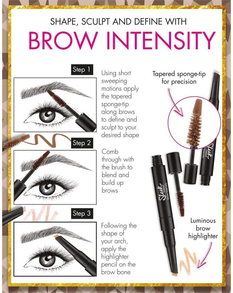 Sleek Makeup Intensity Brow Mascara Light