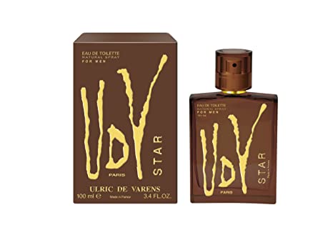 Udv Star for Men Eau De Toilette Spray 3.4 Ounce