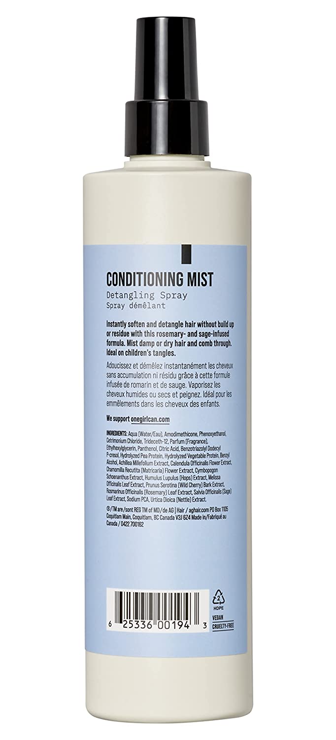 AG Care Conditioning Mist Detangling Spray, 12 Fl Oz