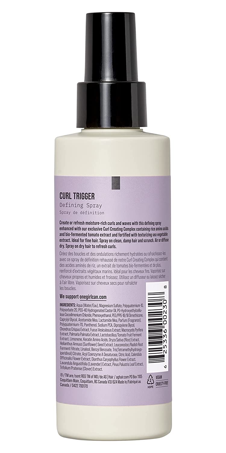 AG Care Curl Trigger Defining Spray, 5 Fl Oz