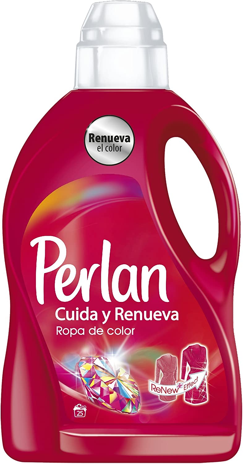 Perlan Cares and Renew Detergent Liquid Color Clothes – 1250 ml