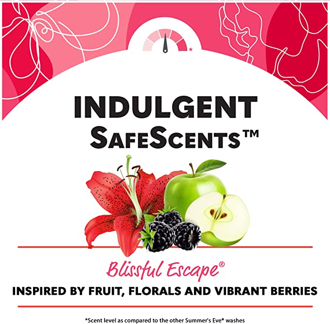 Summer’s Eve Blissful Escape Daily Refreshing Feminine Wash, pH balanced, 15 fl oz