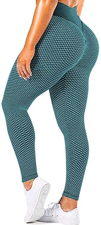 Lucia High Waisted Workout Leggings - Green