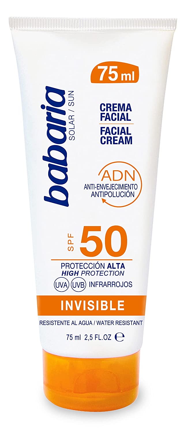 Crema Facial Solar Invisible F-50+ - 75 ml