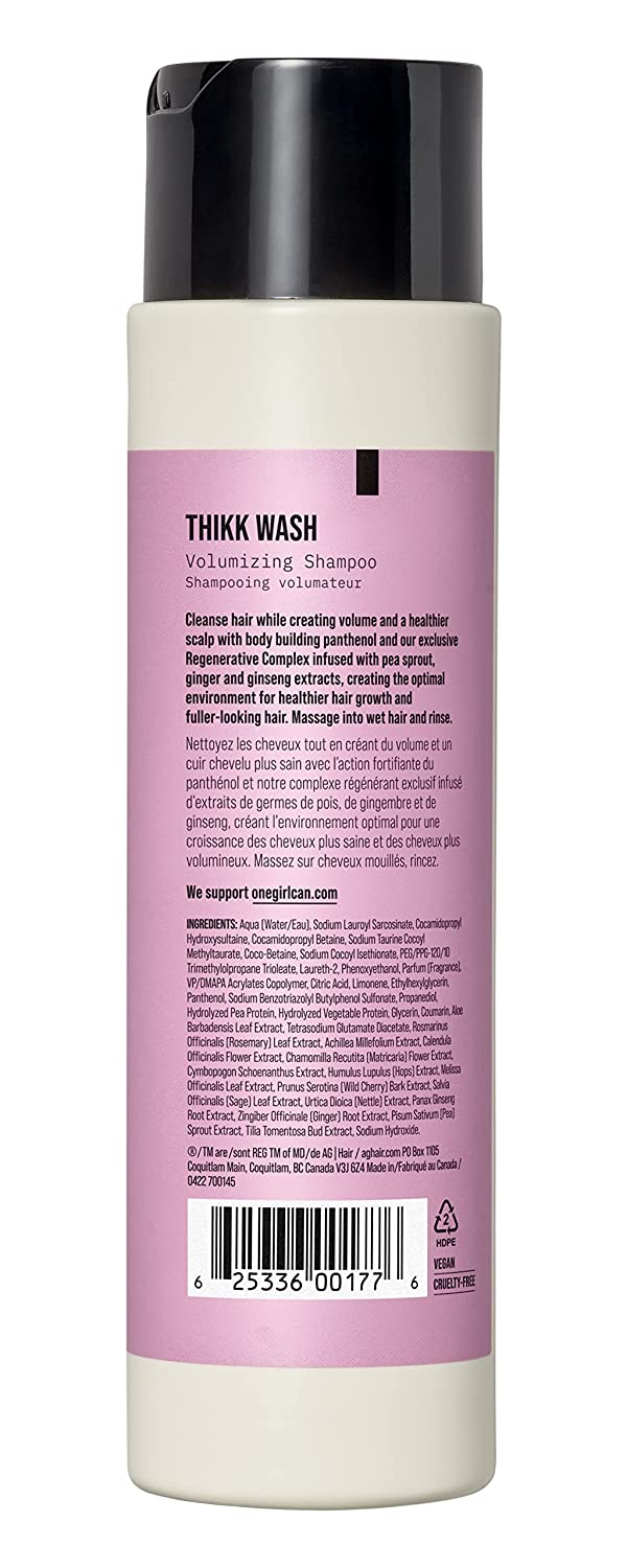 AG Care Thikk Wash Volumizing Shampoo, 10 Fl Oz