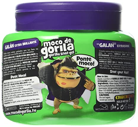 Moco de Gorila Rockero Squizz Hair Gel, Mega Hold - 11.99 oz bottle