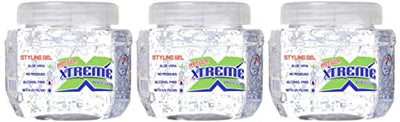 Xtreme Wet Line Styling Gel Extra Hold, 8.8 oz (Pack of 3)