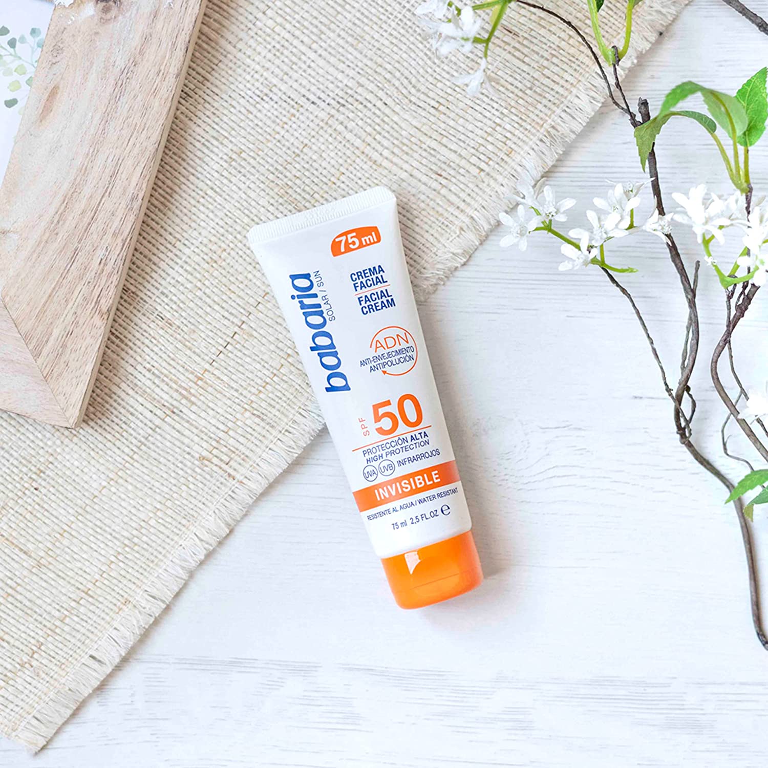 Crema Facial Solar Invisible F-50+ - 75 ml